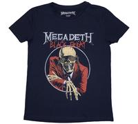 Ladies Megadeth Black Friday ufficiale Donne maglietta signore