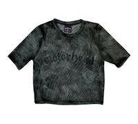Ladies Motorhead Logo Mesh Crop Top ufficiale Donne maglietta signore