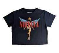 Ladies Nirvana Angelic Crop Top ufficiale Donne maglietta signore