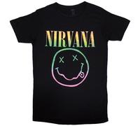 Ladies Nirvana Sorbet Ray Happy Face ufficiale Donne maglietta signore