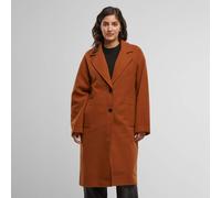 Ladies Oversized Long Coat arancione L