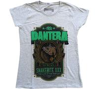 Ladies Pantera Snakebite Xxx Label autorizzato Donne maglietta