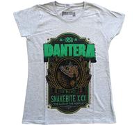 Ladies Pantera Snakebite Xxx Label ufficiale Donne maglietta signore