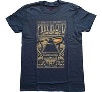 Ladies Pink Floyd Carnegie Hall Poster autorizzato Donne maglietta