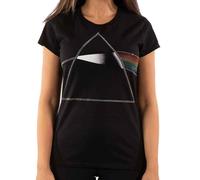 Ladies Pink Floyd Dark Side Diamante autorizzato Donne maglietta