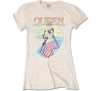 Ladies Queen Freddie Mercury Mistress autorizzato Donne maglietta