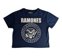 Ladies Ramones Presidential Seal Crop Top autorizzato Donne maglietta