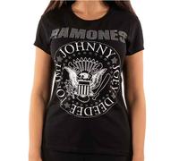 Ladies Ramones Presidential Seal Diamante autorizzato Donne maglietta