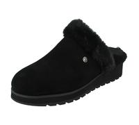 Ladies Skechers Bobs Memoria Schiuma Pantofola Neve Magia 31245 Nero O Castagna