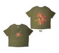 Ladies Slipknot The End, So Far Band Crop Top autorizzato Donne maglietta