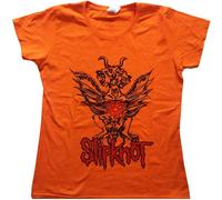 Ladies Slipknot Winged Devil autorizzato Donne maglietta