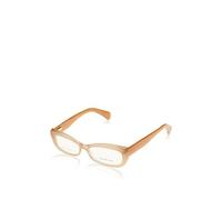 Ladies`Spectacle Frame Alexander Mcqueen Amq-4203-K6Z Beige Brown NUOVO