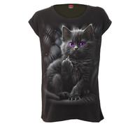 Ladies Spiral Cattitude Loose Fit autorizzato Donne maglietta