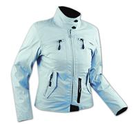 Ladies Textile Waterproof CE Armored Thermal Liner Jacket Motorcycle Scooter