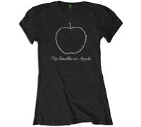 Ladies The Beatles On Apple ufficiale Donne maglietta signore