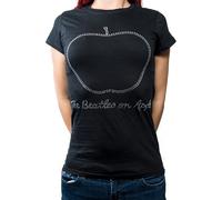 Ladies The Beatles On Apple ufficiale Donne maglietta signore