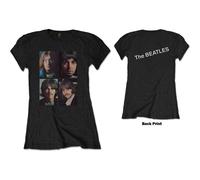 Ladies The Beatles White Album Faces ufficiale Donne maglietta signore