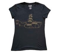 Ladies The Beatles Yellow Submarine Diamante ufficiale Donne maglietta signore