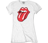 Ladies The Rolling Stones Classic Tongue autorizzato Donne maglietta