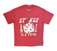 Ladies The Rolling Stones Dice Tour '72 autorizzato Donna maglietta