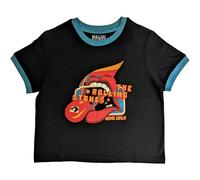 Ladies The Rolling Stones Some Girls Crop Top autorizzato Donne maglietta