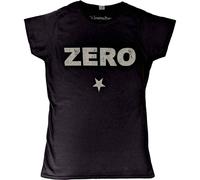 Ladies The Smashing Pumpkins Zero Distressed autorizzato Donne maglietta