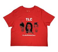 Ladies TLC CrazySexyCool Crop Top autorizzato Donne maglietta