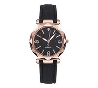 Ladies Watch Women's Watch Middle School Student Belt Stone for Men(Black, One Size)