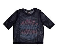 Ladies Willie Nelson Americana Mesh Crop Top autorizzato Donne maglietta
