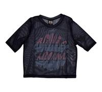 Ladies Willie Nelson Americana Mesh Crop Top ufficiale Donne maglietta signore