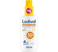 Ladival Spray protettivo solare per pelli sensibili dei bambini, SPF 50+: crema solare per bambini e neonati a partire dai 6 mesi, nutriente, extra impermeabile, con protezione cellulare 4 volte, 150