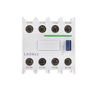 LADN22 2NA + 2NC Montaggio frontale Morsettiera a vite Blocco contatti ausiliari