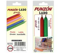 LADO Punteruolo grande punta ottone inox