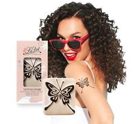LaDot - Tatuaggio temporaneo in pietra, grande farfalla