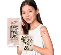 Ladot tatuaggio temporaneo, stampaggio pietra, mouse