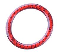 LADPZJNW Accessori Interni per Dodge per Charger 2011-2014 Anello Copertura Dell'interruttore Avviamento Arresto Anteriore Dell'auto Pulsante Motore Finitura Circolare