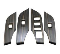 LADPZJNW Accessori Interni per Toyota RAV4 2019-2021 Modanatura Bracciolo Maniglia Interna Portiera Dell'auto in ABS(Shape A)