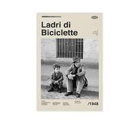 Ladri Di Biciclette (ladri di biciclette) - Poster su tela, stile vintage, decorazione per camera da letto, ufficio, camera da letto, regalo, senza cornice, 30 x 45 cm