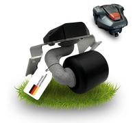 LADSPRINT® Ruota girevole v2.0 adatta per robot tosaerba, prestazioni migliorate e durata della batteria, acciaio inossidabile e nylon, adatta per molti modelli Gardena, Husqvarna e molto altro