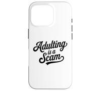 L'adulto divertente è una laurea truffa Custodia per iPhone 16 Pro