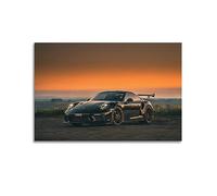 LADV 911 GT3 RS - Quadro decorativo su tela, motivo: auto sportiva da corsa, 50 x 75 cm