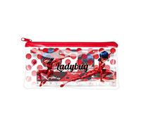 Lady Bug Miraculous - Astuccio con Materiale Scolastico, (CYP Imports GS-412-LB)