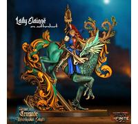 Lady Elainne, King’s Arthur Squire- Wargames - 9th age - d&d - tabletop gaming