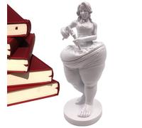 Lady Figurine - Lady Figurine Scultura Donna Statua, Yoga Studio Creative Gift | Ornamenti della donna grassa, ornamenti di ricevimento centro di salute del salone di bellezza