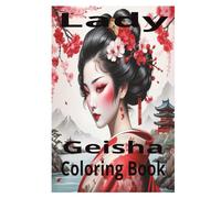 LADY GEISHA COLORING BOOK