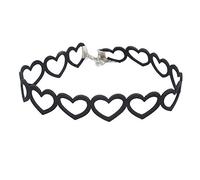 Lady Girl Punk Gothic Hollow out Heart Girocollo Collane in Velluto Gioielli Collana - Nero Creativo e utile Lovely And Attractive