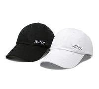 LADY&HOME Cappelli Mr e Mrs, cappelli da sposa e sposo, regali essenziali per la luna di miele, regali di fidanzamento per coppie, Sig.&mrs-1, M/L