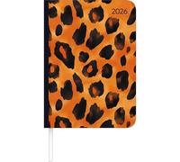 Lady Journal Animal Print 2026 - Taschenkalender A6 (10,7x15,2 cm) - Weekly - 192 Seiten - Notiz-Buch - Termin-Planer - Alpha Edition