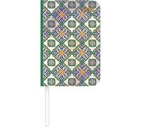 Lady Journal Mini Oriental 2026 - Taschen-Kalender 8x11,5 cm - Muster - Weekly - 144 Seiten - Notiz-Buch - Alpha Edition