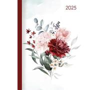 Lady Journal Roses 2025 - Agende Lady Journal 10,7 x 15,2 cm
